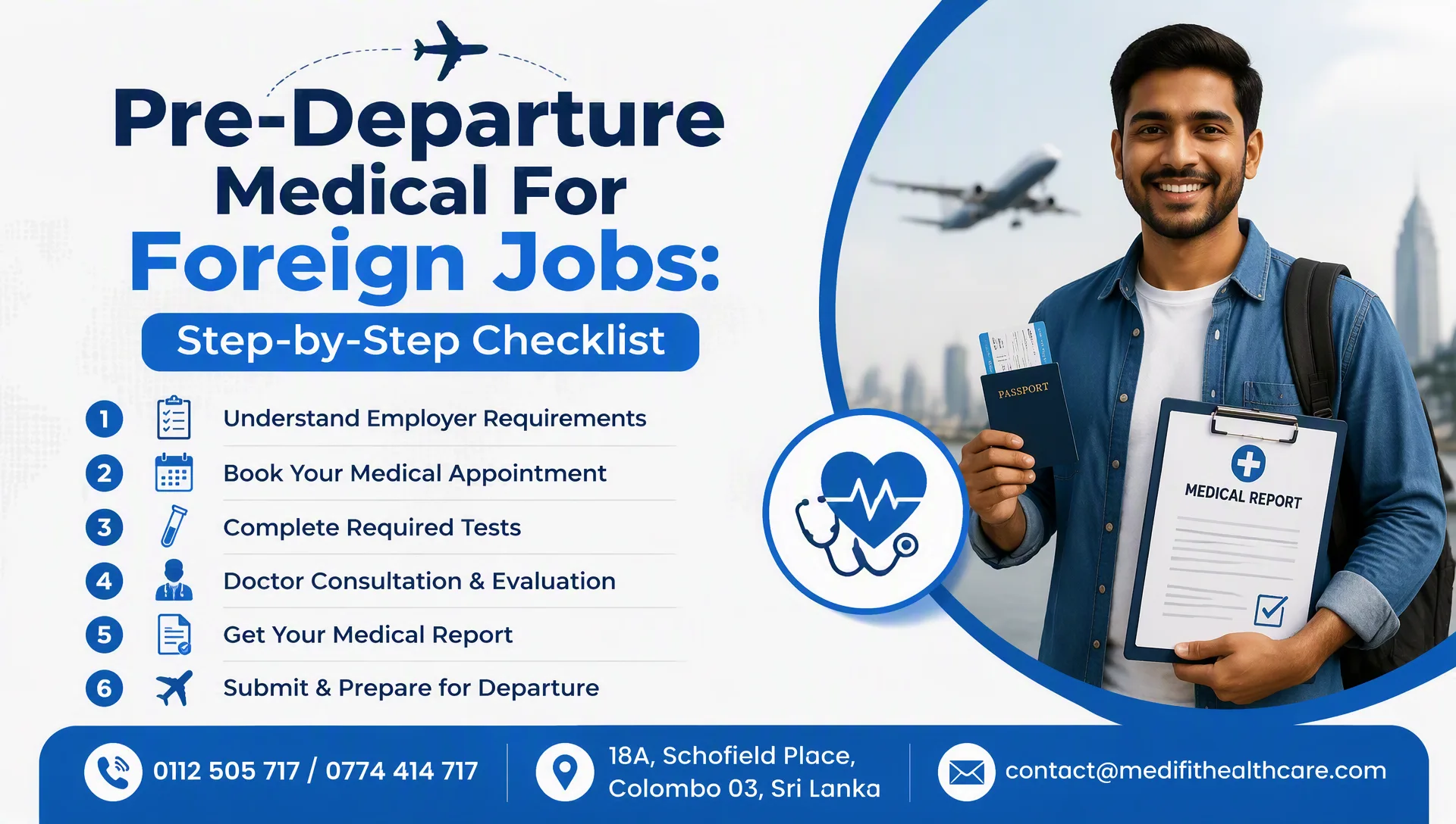 Pre-Departure Medical for Foreign Jobs: Step-by-Step Checklist