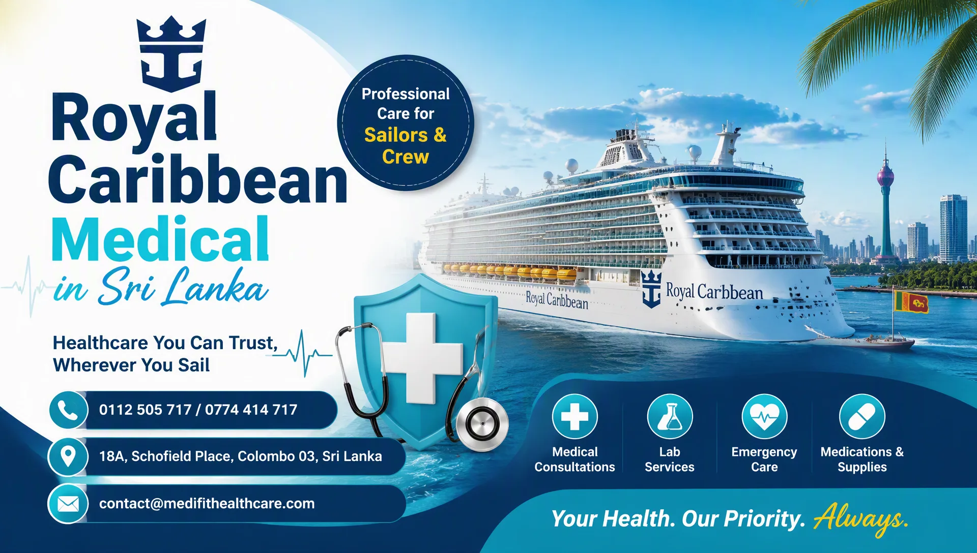 Royal Caribbean Medical in Sri Lanka