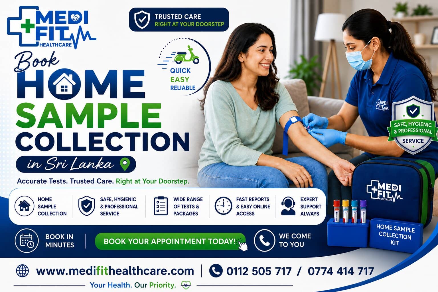 home sample collection colombo